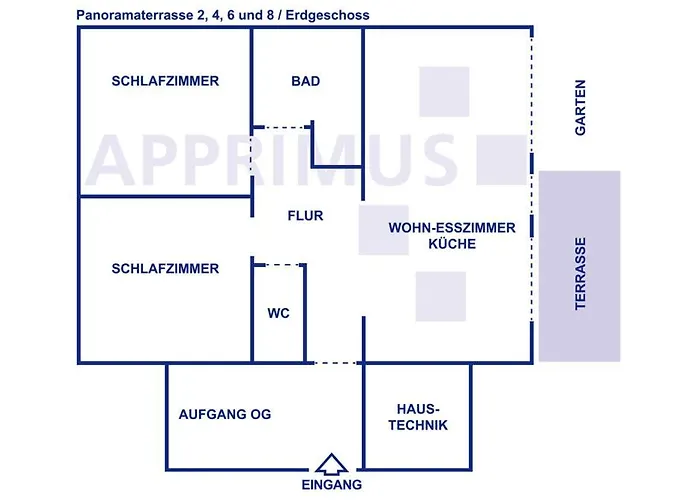 アパート Apprimus - Waldsee Panoramaterrasse 4 Eg